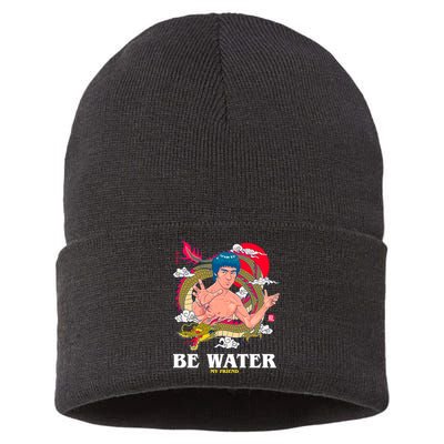 Be Water My Friend Sustainable Knit Beanie