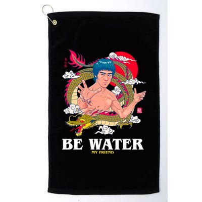 Be Water My Friend Platinum Collection Golf Towel