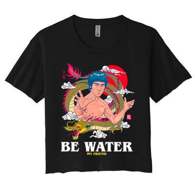 Be Water My Friend Crop Top