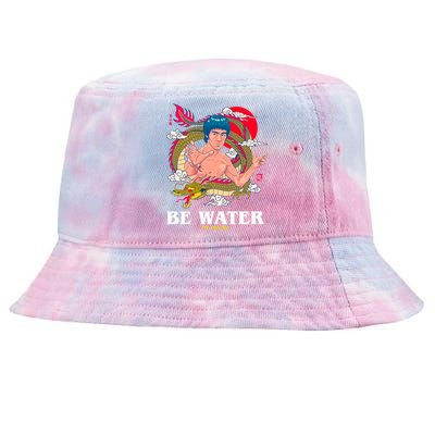 Be Water My Friend Tie-Dyed Bucket Hat