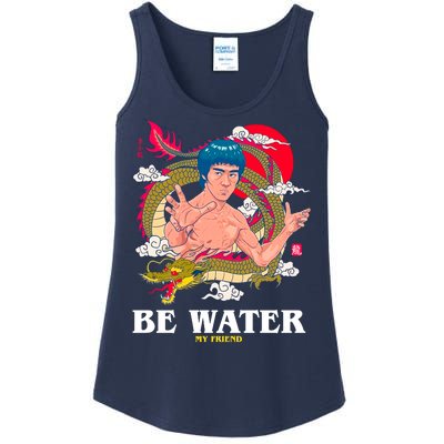 Be Water My Friend Ladies Essential Tank