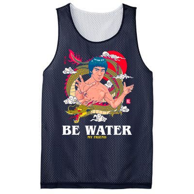 Be Water My Friend Mesh Reversible Basketball Jersey Tank