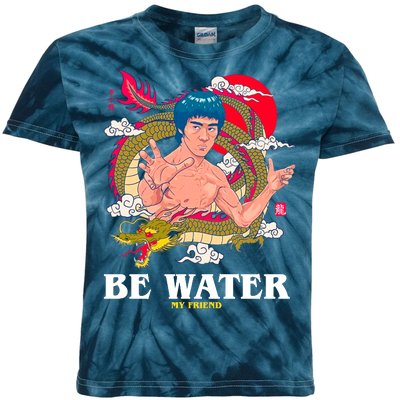 Be Water My Friend Kids Tie-Dye T-Shirt