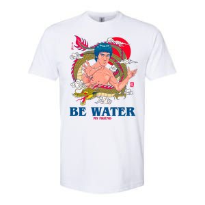 Be Water My Friend Softstyle CVC T-Shirt