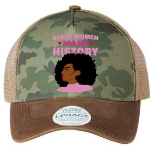 Black Women Make History Female Legacy Tie Dye Trucker Hat