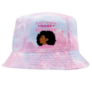 Black Women Make History Female Tie-Dyed Bucket Hat