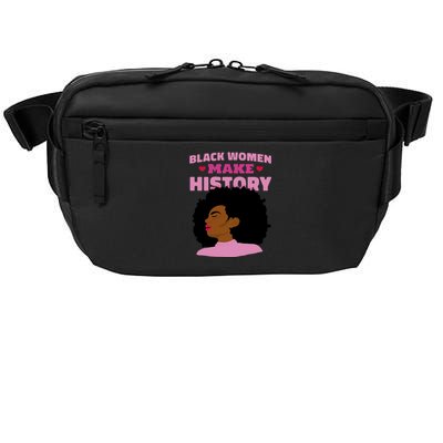 Black Women Make History Female Crossbody Pack