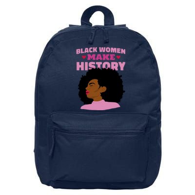 Black Women Make History Female 16 in Basic Backpack