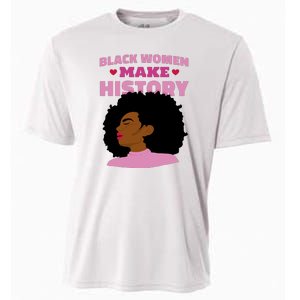 Black Women Make History Female Cooling Performance Crew T-Shirt