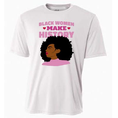 Black Women Make History Female Cooling Performance Crew T-Shirt