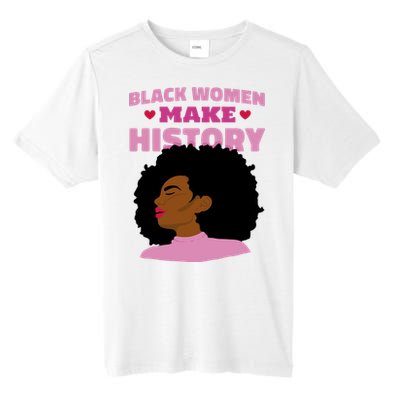 Black Women Make History Female Tall Fusion ChromaSoft Performance T-Shirt