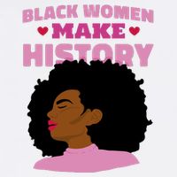Black Women Make History Female Bucket Hat
