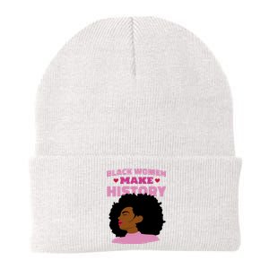 Black Women Make History Female Knit Cap Winter Beanie