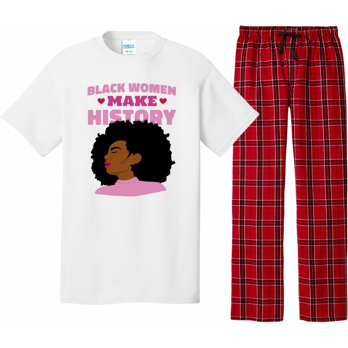 Black Women Make History Female Pajama Set