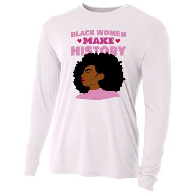 Black Women Make History Female Cooling Performance Long Sleeve Crew