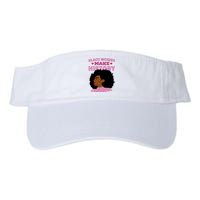 Black Women Make History Female Valucap Bio-Washed Visor