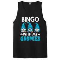 Bingo With My Gnomies Funny Bingo Gnome PosiCharge Competitor Tank