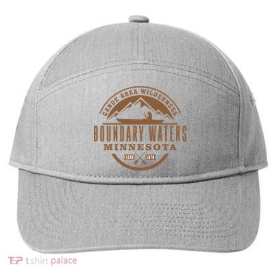 Boundary Waters Minnesota Canoe Area 7-Panel Snapback Hat