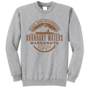 Boundary Waters Minnesota Canoe Area Tall Sweatshirt