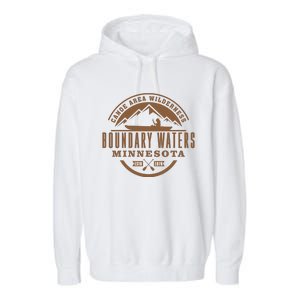 Boundary Waters Minnesota Canoe Area Garment-Dyed Fleece Hoodie