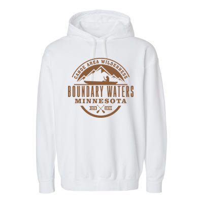 Boundary Waters Minnesota Canoe Area Garment-Dyed Fleece Hoodie