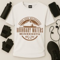 Boundary Waters Minnesota Canoe Area Cooling Performance Crew T-Shirt