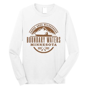 Boundary Waters Minnesota Canoe Area Long Sleeve Shirt