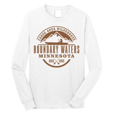 Boundary Waters Minnesota Canoe Area Long Sleeve Shirt