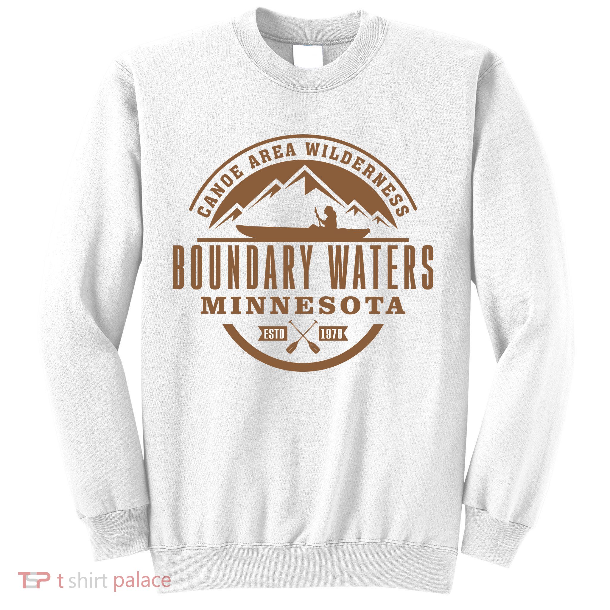 Boundary Waters Minnesota Canoe Area Sweatshirt