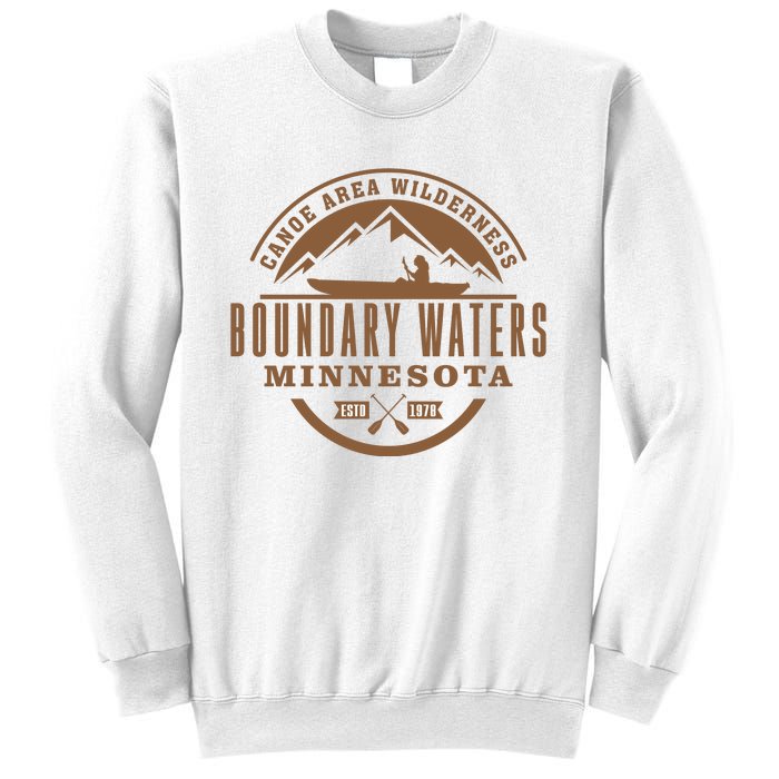 Boundary Waters Minnesota Canoe Area Sweatshirt