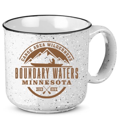 Boundary Waters Minnesota Canoe Area 15oz Campfire Ceramic Mug