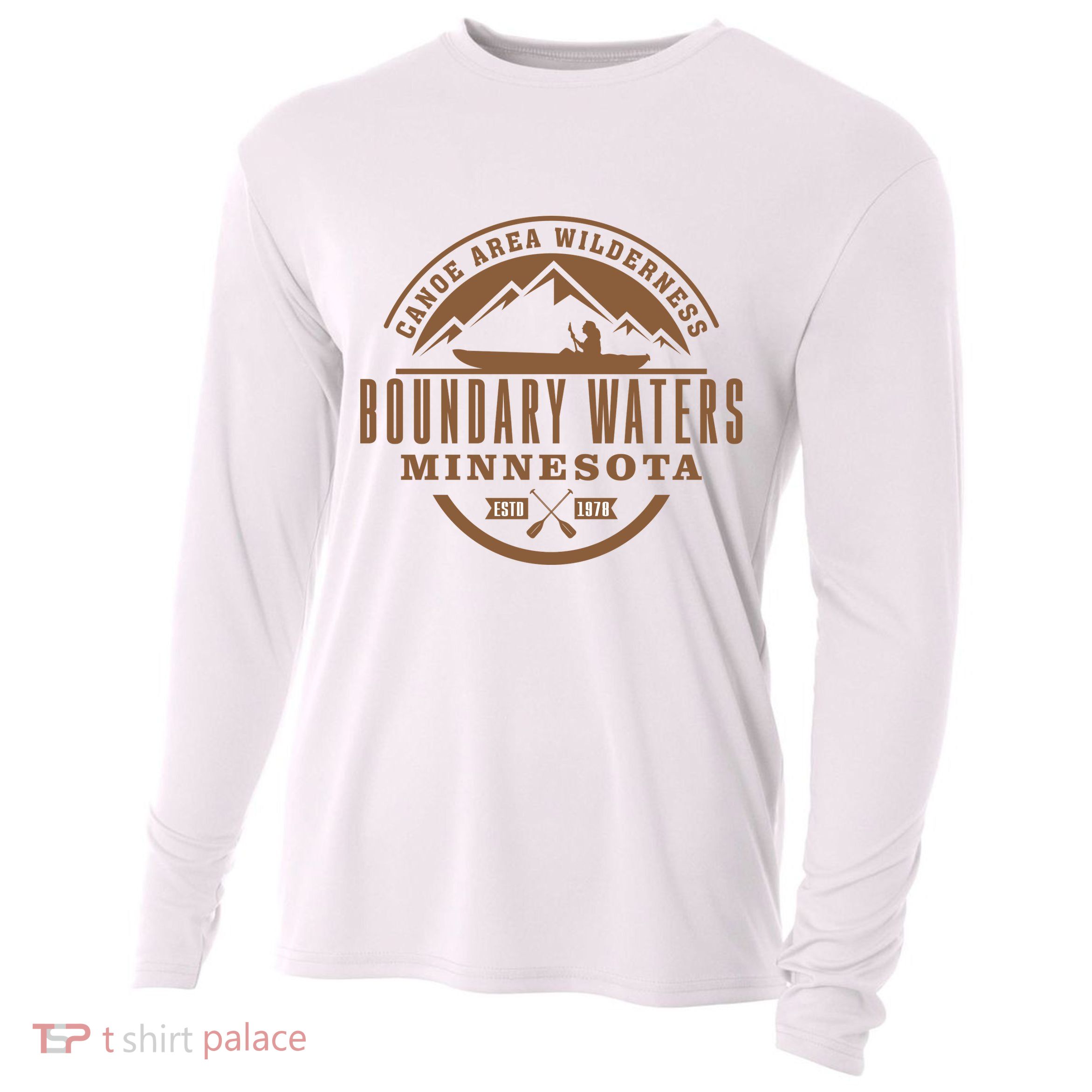 Boundary Waters Minnesota Canoe Area Cooling Performance Long Sleeve Crew