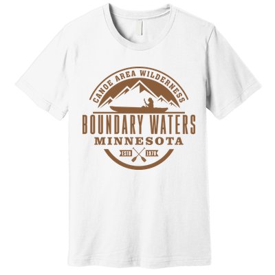 Boundary Waters Minnesota Canoe Area Premium T-Shirt
