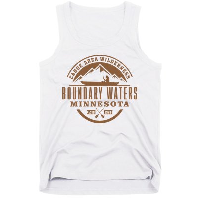 Boundary Waters Minnesota Canoe Area Tank Top