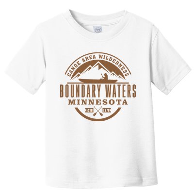 Boundary Waters Minnesota Canoe Area Toddler T-Shirt