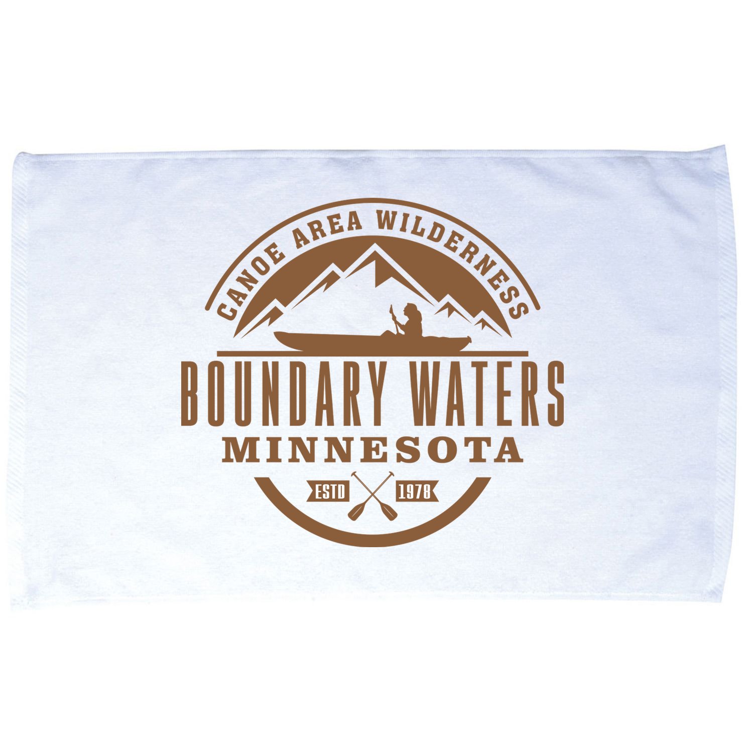 Boundary Waters Minnesota Canoe Area Microfiber Hand Towel