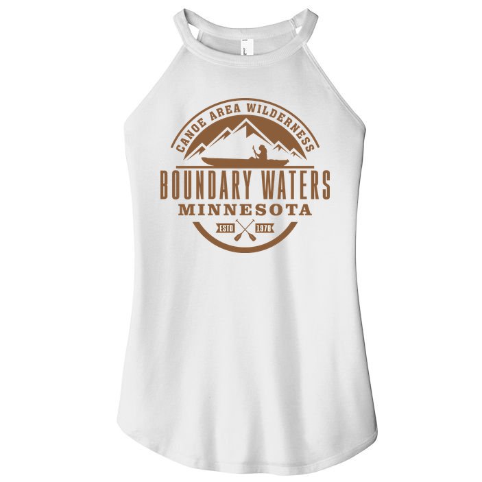 Boundary Waters Minnesota Canoe Area Women's Perfect Tri Rocker Tank