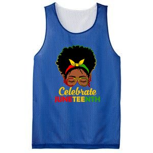 Black Women Messy Bun Juneteenth Celebrate Indepedence Day Gift African Pride Mesh Reversible Basketball Jersey Tank