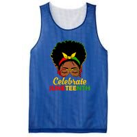 Black Women Messy Bun Juneteenth Celebrate Indepedence Day Gift African Pride Mesh Reversible Basketball Jersey Tank