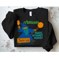 Bitcoin Wizard Magic Internet Money Sweatshirt