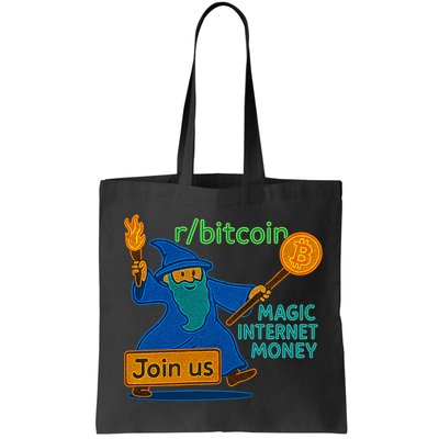 Bitcoin Wizard Magic Internet Money Bag