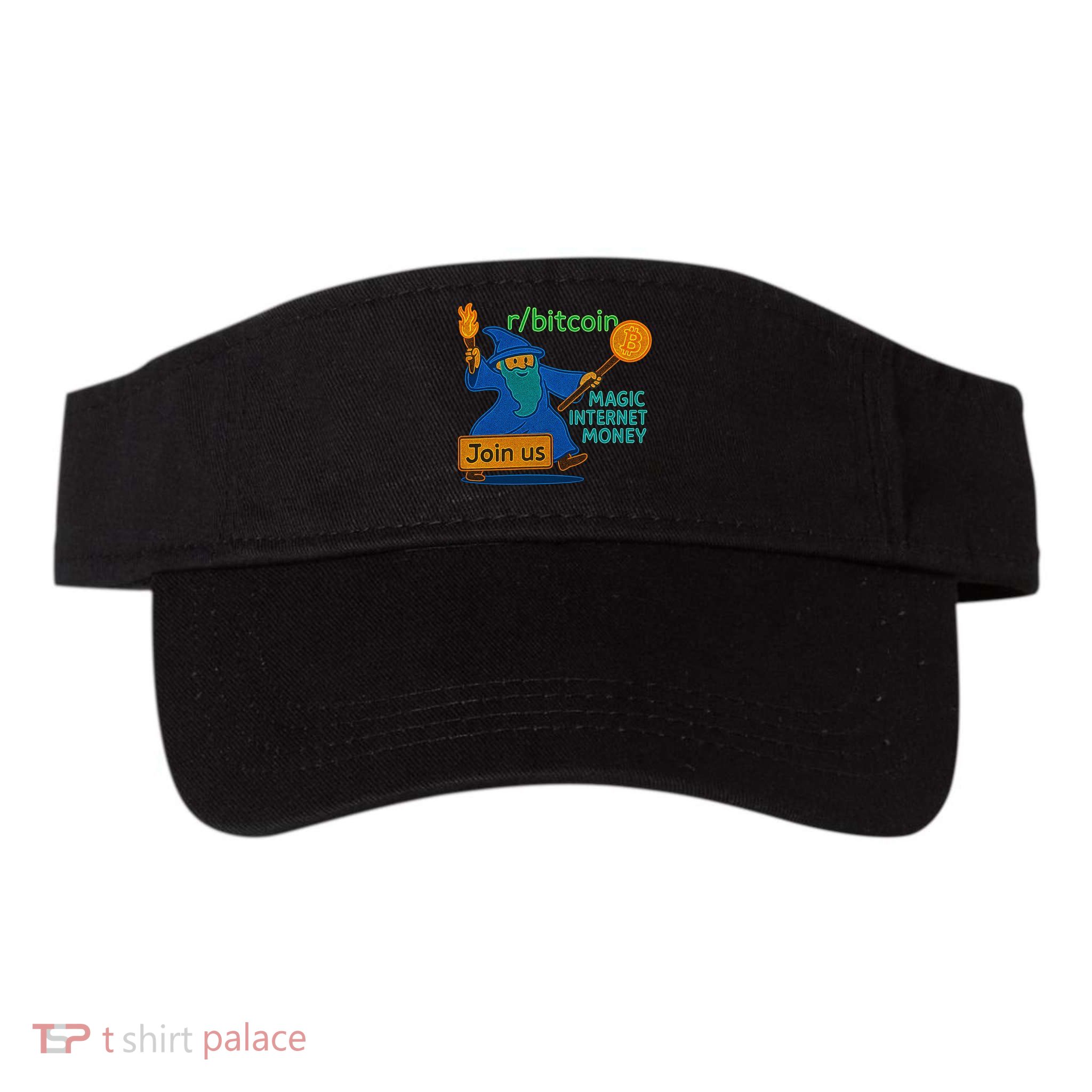 Bitcoin Wizard Magic Internet Money Visor