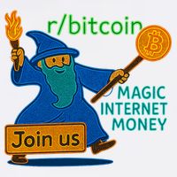 Bitcoin Wizard Magic Internet Money Garment-Dyed Sweatshirt