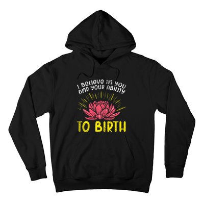 Birth Worker, Midwife, Doula, Childbirth Educator Hoodie