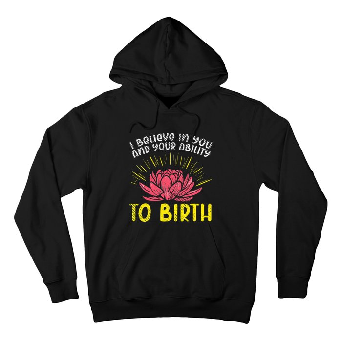 Birth Worker, Midwife, Doula, Childbirth Educator Hoodie