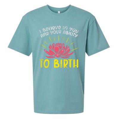 Birth Worker, Midwife, Doula, Childbirth Educator Sueded Cloud Jersey T-Shirt