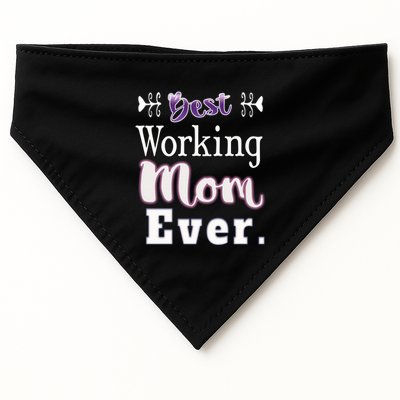 Best Working Mom Ever Gift USA-Made Doggie Bandana