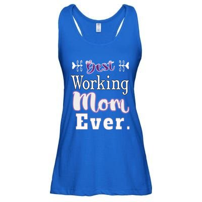Best Working Mom Ever Gift Ladies Essential Flowy Tank
