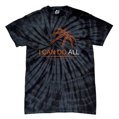 Basketball Women Men Gifts Christian Tie-Dye T-Shirt