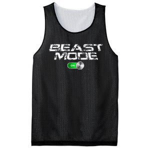 Beast Workout Mode Style Ripped Yoga Locker Healthy Nieces Mesh Reversible Basketball Jersey Tank